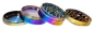 Preview: 1 Metall Grinder/Pollinator 4 part ø 63mm Rainbow