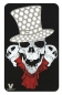 Preview: V-Syndicate Grinder Card Metall Grinderkarte SKULL