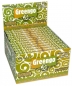 Preview: Zigarettenpapier Greengo Unbleached 2 in 1 King Size Papers mit Filtertips