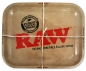 Preview: Dreh Tablett  Rolling Tray RAW groß ca. 34 x 28 x 2,5cm