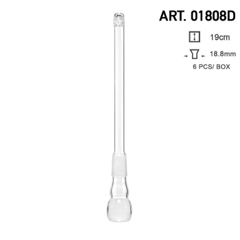 Glas Boost | Adapter Chillum 19cm 18,8er Schliff