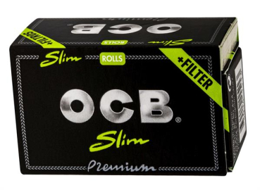 OCB Premium Slim Rolls + Filter Blättchen Papers
