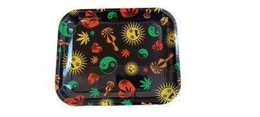 Dreh Tablett Rolling Tray groß ca. 34 x 28 x 2,5cm