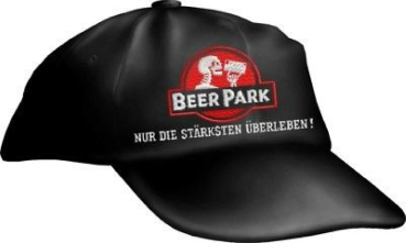 Caps FUN BEER PARK Bier Sprüche Base Cap bestickt Basecap