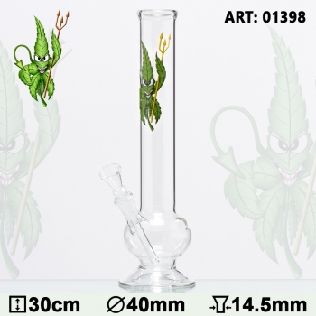Glas Bong 30cm Leaf