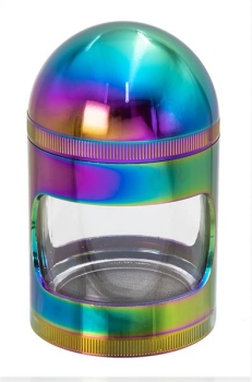 1 Metall Grinder/Pollinator 4-part ø 63mm "Big Space - Rainbow"