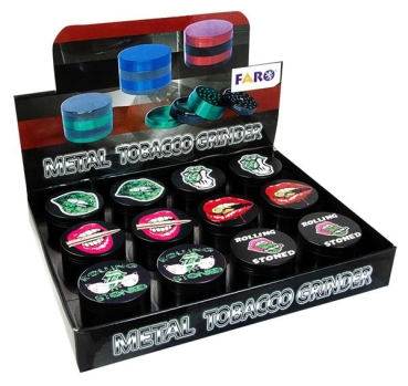 1 CNC Aluminium Grinder Pollinator 4-part ø 50mm Lips