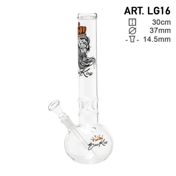 Glas Bong 30cm Löwe