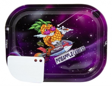Dreh Tablett Rolling Tray Best Buds - Pineapple Express 18x14x1,5cm