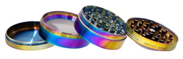 1 Metall Grinder/Pollinator 4 part ø 63mm Rainbow