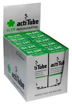 actiTube Aktivkohlefilter Slim 10er Pack 7mm