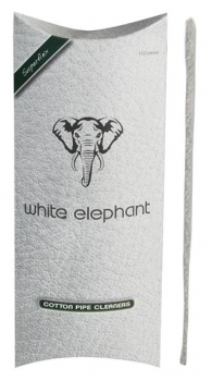 White Elephant Pipe Cleaners Pfeifenreiniger VE100 ca. 17cm