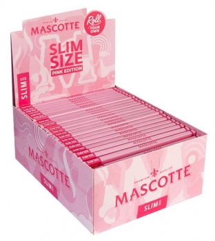 Zigarettenpapier Mascotte Slim Size Pink Edition