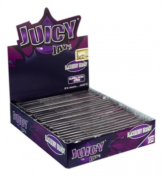 Juicy Jays King Size Slim Blackberry Brandy (Brombeer Likör)