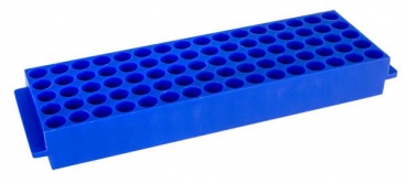 Display Rack für Reaktionsgefäße 1,5/2ml blau