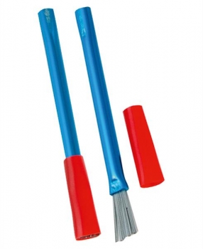 Siebchen- und Köpfchenkratzer lang blau 92mm