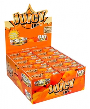Juicy Jays Rolls Peaches & Cream