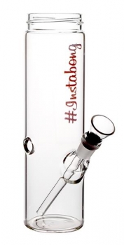 Glas Bottle Bong Instabong 22cm
