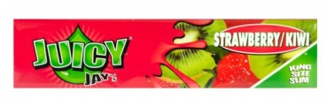 Juicy Jays King Size Slim Strawberry & Kiwi