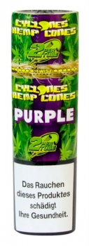 Cyclones Cone Blunt 24er Box HEMP Purple (Grape / Traube Geschmack)