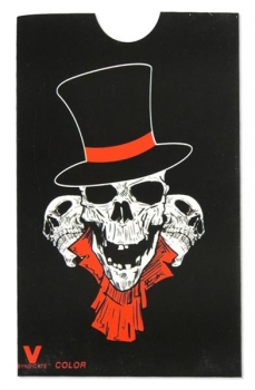 V-Syndicate Grinder Card Metall Grinderkarte SKULL