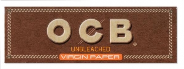 OCB Virgin Unbleached Zigarettenpapier Regular