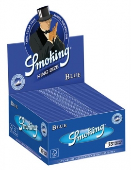 Smoking Blue King Size Slim Zigarettenpapier