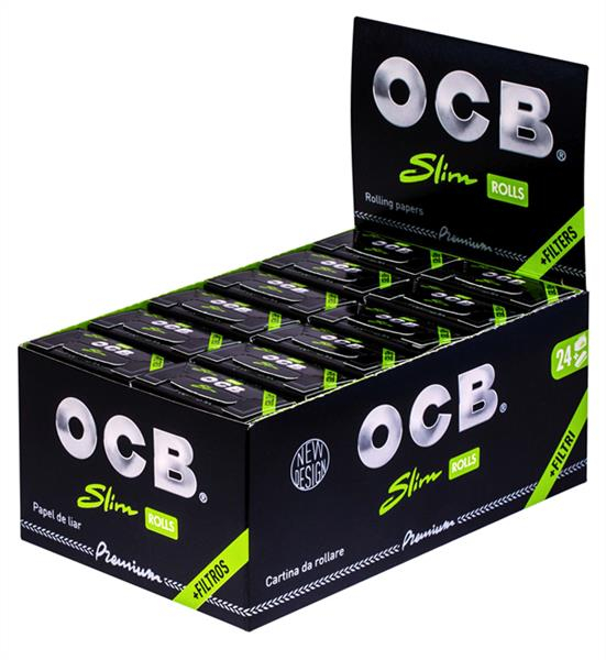 OCB Premium Slim Rolls + Filter Blättchen Papers