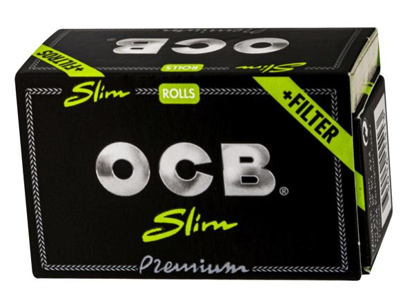 OCB Premium Slim Rolls + Filter Blättchen Papers