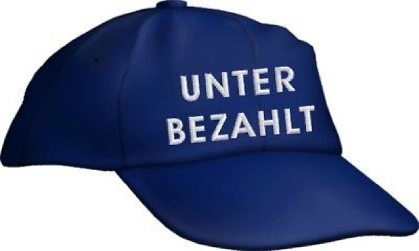 Caps FUN UNTER BEZAHLT Sprüche Base Cap bestickt Basecap