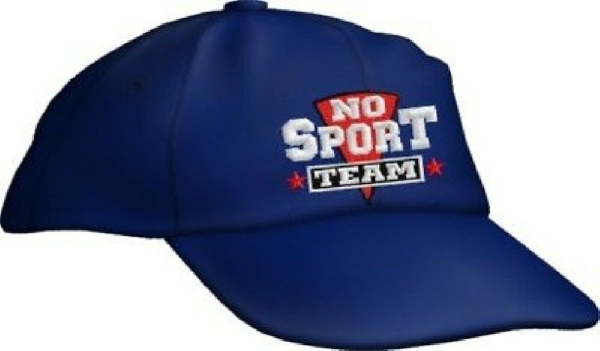 Caps FUN NO SPORT TEAM Sprüche Base Cap bestickt Basecap