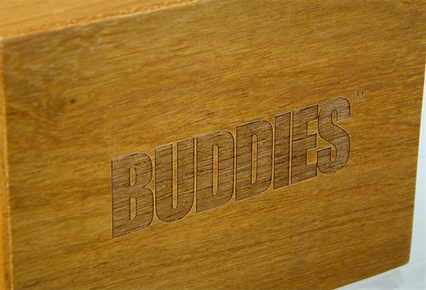 Holzkiste Buddies Wood Lock Box