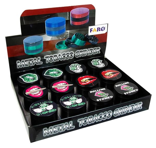 1 CNC Aluminium Grinder Pollinator 4-part ø 50mm Lips