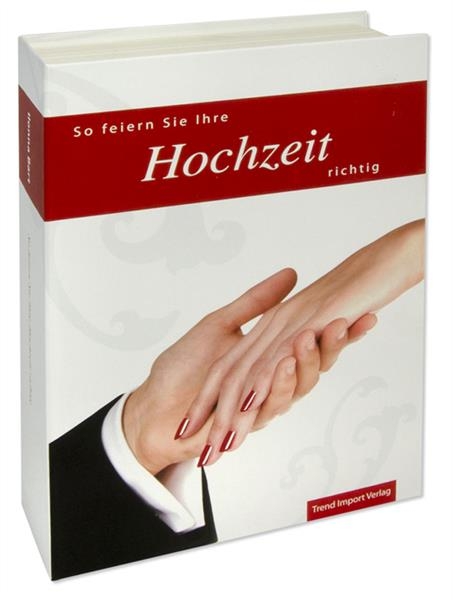 Geheimversteck Buchversteck Buchtresor Hochzeit