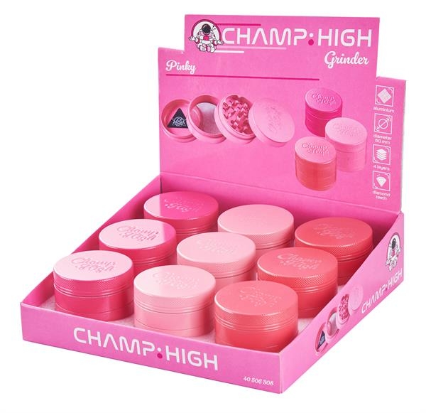 1 Aluminium Grinder/Pollinator 4-part ø 50mm "Pinky"