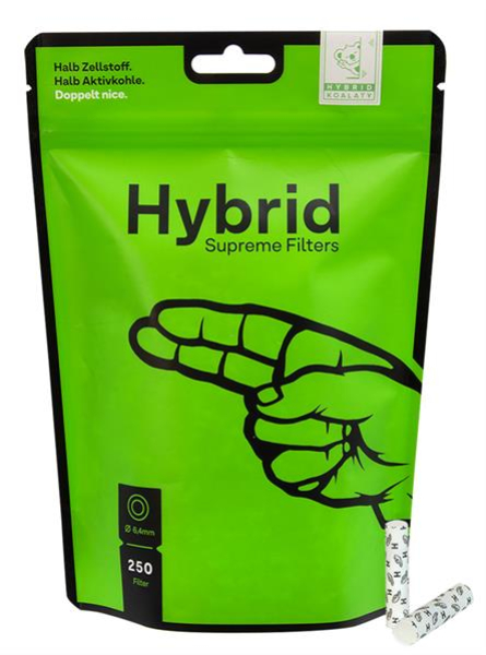Hybrid Supreme Filters ø 6,4mm L 30mm 250er Beutel