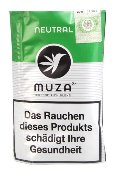 Muza Kräutermischung mit Terpenen nikotinfrei 20g NEUTRAL (E-KVP € 11,95)