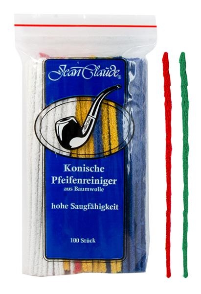 Jean Claude konische Pfeifenreiniger mit Bürste ca. 15cm 100 Stk/Packung