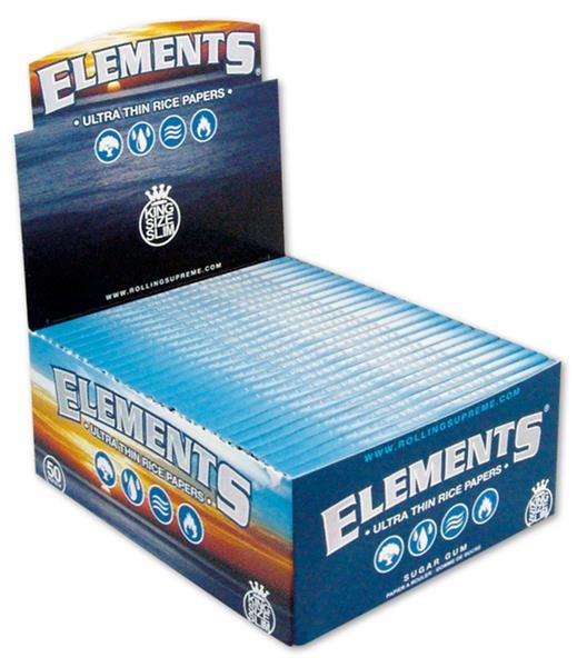 Zigarettenpapier Elements King Size Slim Ultra Thin Papier