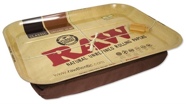 Drehtablett Metall Rolling Tray Tablett RAW - XXL BEAN BAG