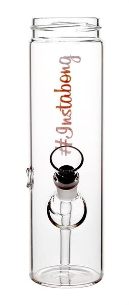 Glas Bottle Bong Instabong 22cm
