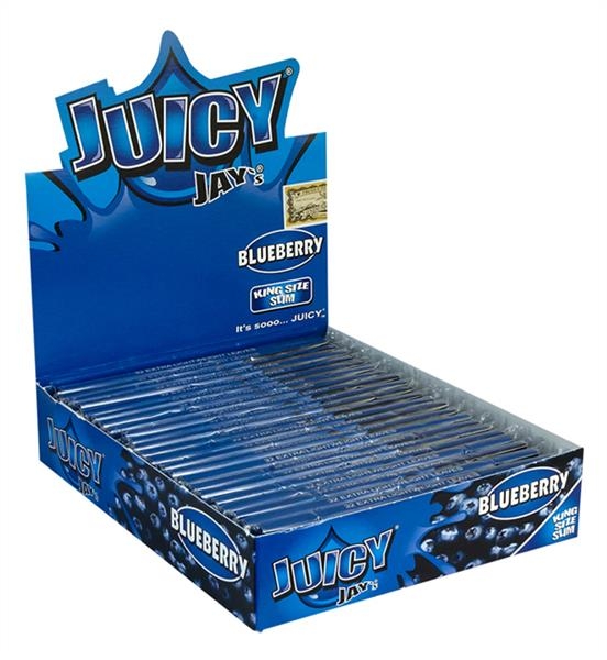 Juicy Jays King Size Slim Blueberry (Blaubeere)
