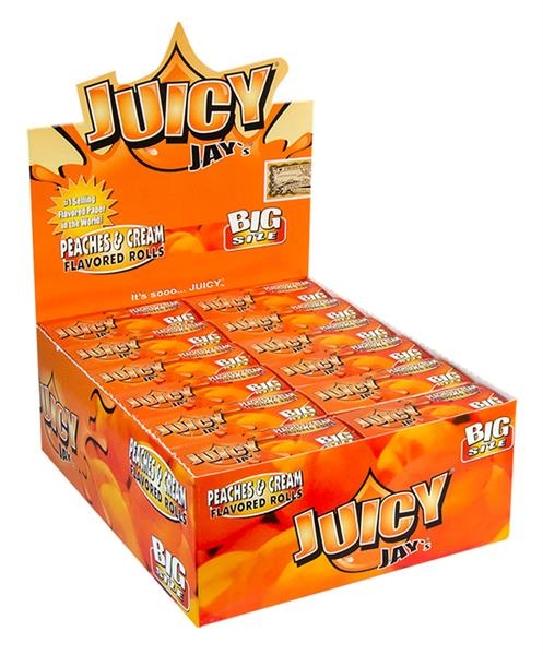 Juicy Jays Rolls Peaches & Cream