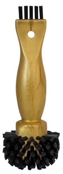 SAUBA Shishabürste shishabrush ca. 130mm gold/schwarz