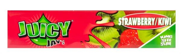 Juicy Jays King Size Slim Strawberry & Kiwi