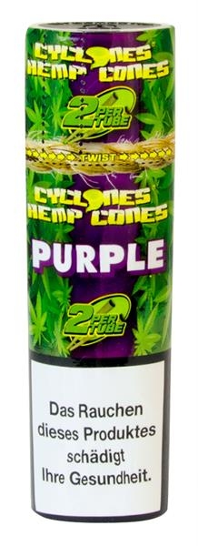 Cyclones Cone Blunt 24er Box HEMP Purple (Grape / Traube Geschmack)