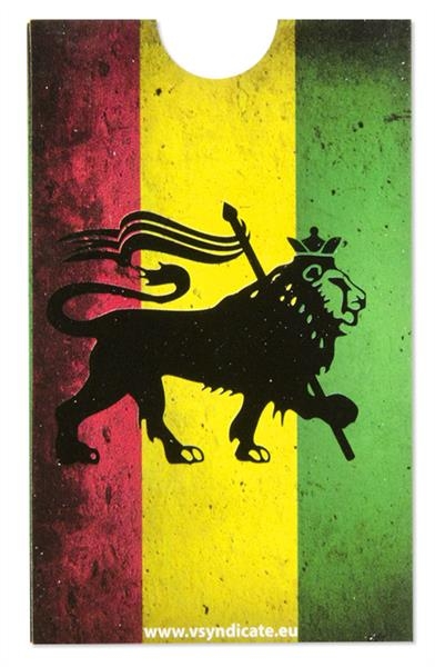 V-Syndicate Grinder Card Metall Grinderkarte RASTA LION