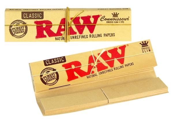 RAW Classic KS Slim Connoisseur Papier + Filtertips
