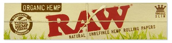 Zigarettenpapier RAW Organic King Size Slim