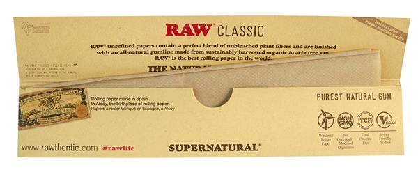 Zigarettenpapier RAW Classic HUGE Supernatural 12